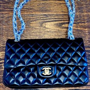 Not Authentic Chanel leather bag
